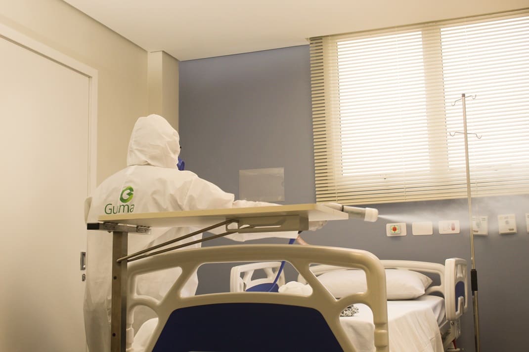 Tecnologias e inovações em limpeza hospitalar