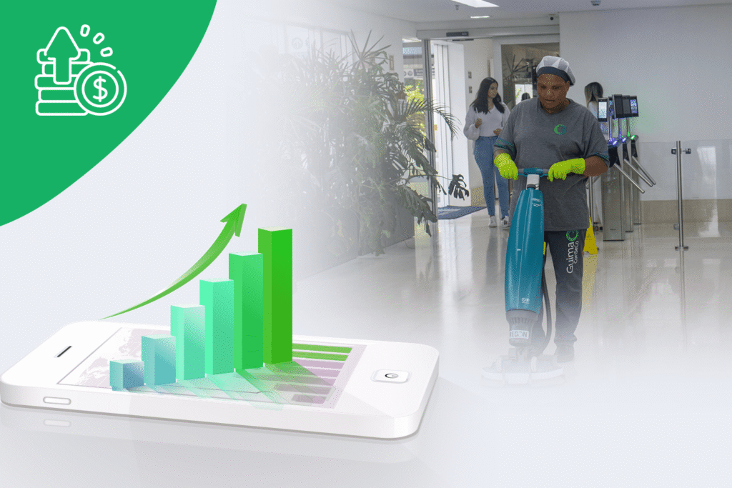 Trabalho terceirizado exemplos: profissionais terceirizados atuando em diferentes áreas como telefonia, jardinagem, limpeza de fachada e segurança patrimonial.